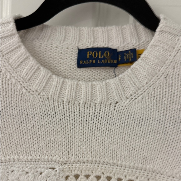 Polo Ralph Lauren Sweaters - Polo by Ralph Lauren White Crew Neck Sweater